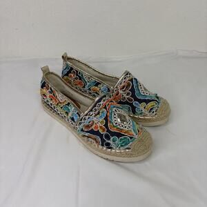 Patrizia By Spring Step Espadrille Shoes Size 39 US 8.5 colorful, bohemian, cool